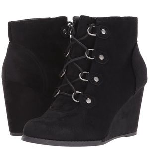 Madden Girl Gaylee Wedge Ankle Bootie